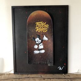 withartyou skate mickey street art